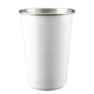 Wholesale promotional Stackable Brushed Stainless Steel Pint Cup copper mule mug