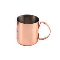 WONDER hot selling stainless steel copper mini mule mug moscow mule copper mug